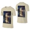 Rainy Storefront  Classic Anime Aesthetic Outdoor Reversible Tshirtkoreanstyle Vibe Breathable And Skinfriendly Shirt
