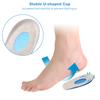 1 Silicone Gel Heel Cushion for Feet Soles Relieving Foot Pain Protectors Spur Support Shoes Pad Feet Care Massage Inserts Insoles