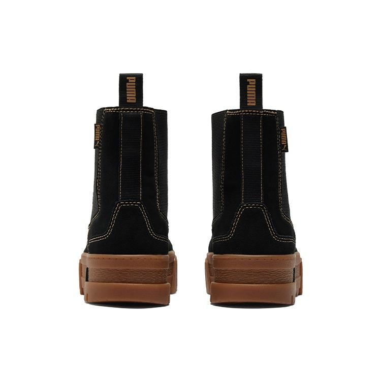 (WMNS) PUMA Mayze Chelsea Замшевые 'Black Gum' Женские 382829-03