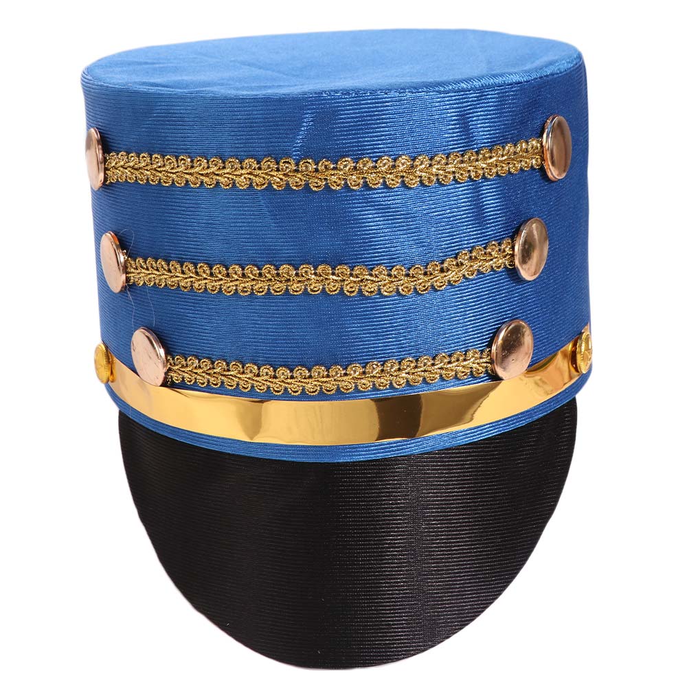 Hat-nutcrackers Marching Band Hat Cosplay Show Soldier Top Cap Drum Major Master Hats Halloween