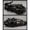 1/24 Lykan Hypersport Сплав Спортивный Автомобиль Модель Литой Металл Гоночный Транспортное Средство Модель Автомобиля Симуляция Звука и Света Детская Игрушка Подарок