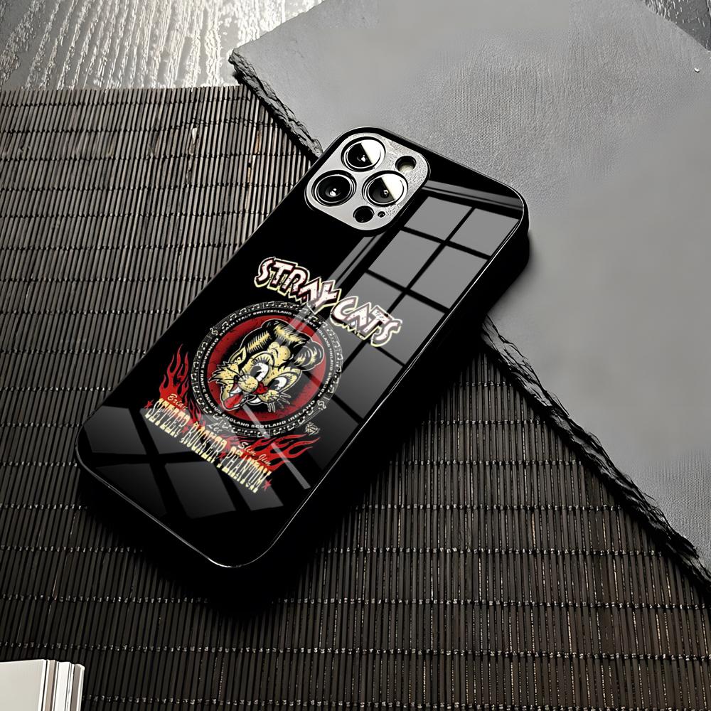 Stray Cats Rockabilly Slim Newly Arrived Phone Case For Iphone 16 15 13 12 Fire Protection 14 11 Pro Max Mini X Xr Xs 8 7 Puls 6