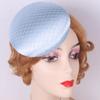 Headpiece Vintage Fascinator Hat Solid Color Masquerade Top Hat Elegant Mesh Hat  Dance Show
