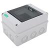 Circuit Breaker Box PC IP65 Waterproof 5 Way Transparent Cover Distribution Protection Box for Indoor Outdoor Use
