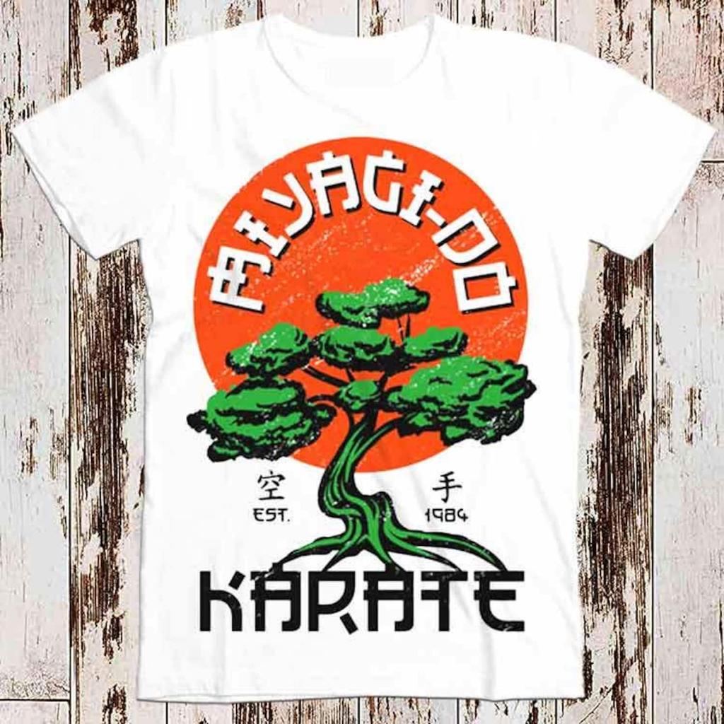 Karate Kid T-Shirt MIYAGI - DO Cobra Kai 80s Movie Daniel TV Retro Vintage Unisex & Ladies T shirt Cool Gift Top Tee 1525