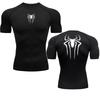 Printed Men's Athletic Compression Shirts Athletic Quick Dry Breathable Rash Guard Athletic Tight Workout Tops Summer Men