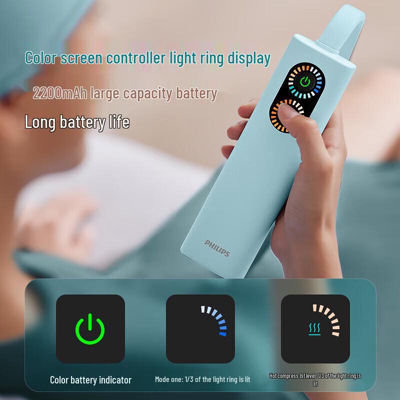 Philips Беспроводной массажер для головы PPM3201H, штекер CN (адаптер в комплекте)