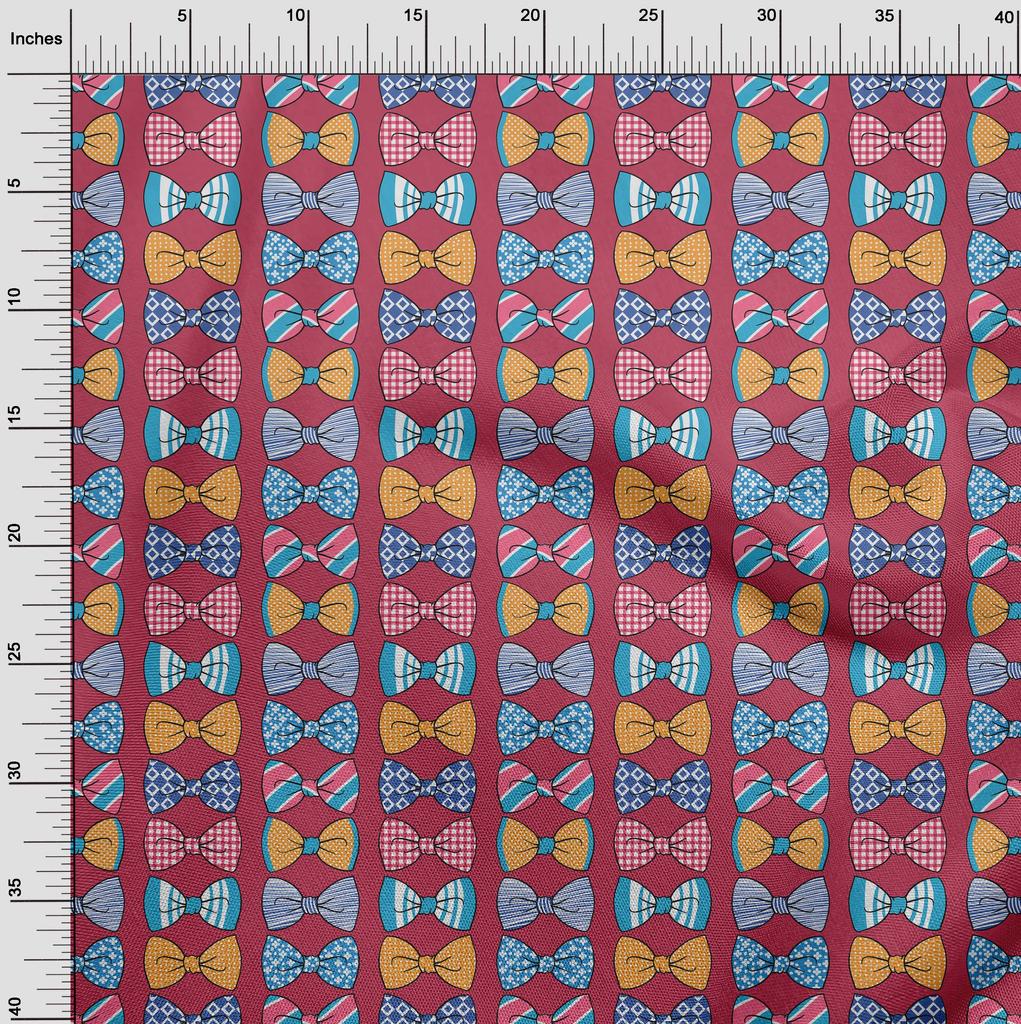 oneOone Ткань Cotton Flex Medium Blue для шитья детских галстуков-бабочек, по ярдам, напечатанная своими руками, швейные принадлежности для одежды, 40 дюймов