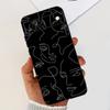 For Google Pixel 8A Case Stylish Painted Cover Soft TPU Shockproof Phone Case For Google Pixel 8 Pro Pixel8A Fundas Coque Bumper