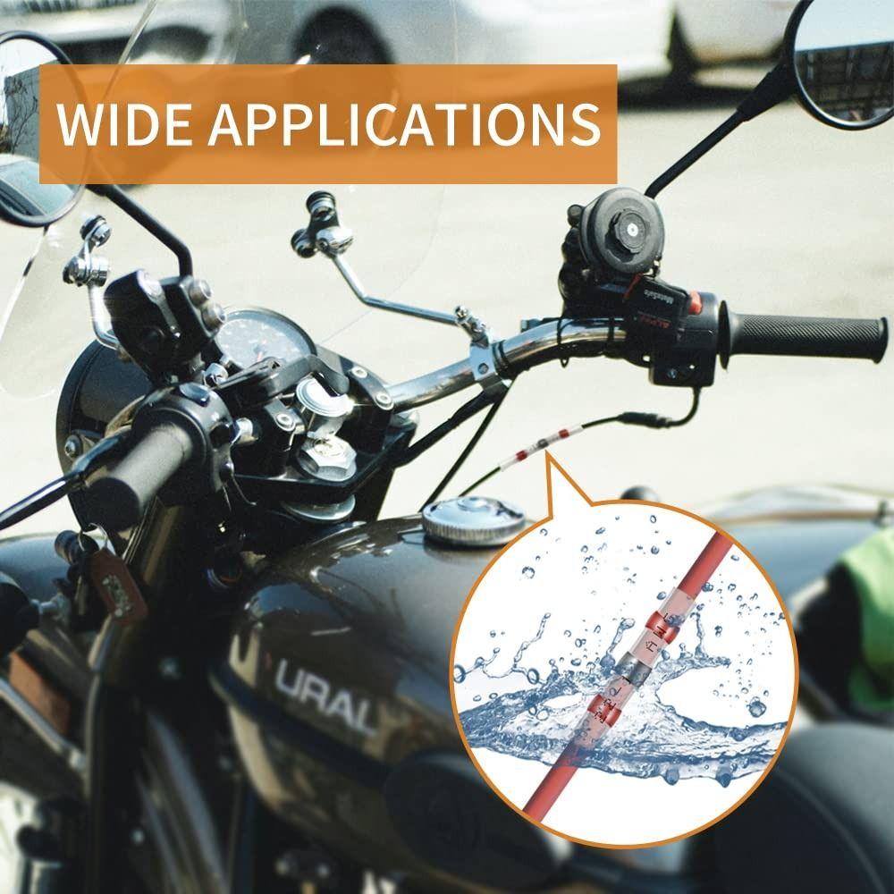 Коробчатая термоусадочная муфта Водонепроницаемая термоусадочная муфта Паяльное кольцо Соединитель проводов Клемма для проводки