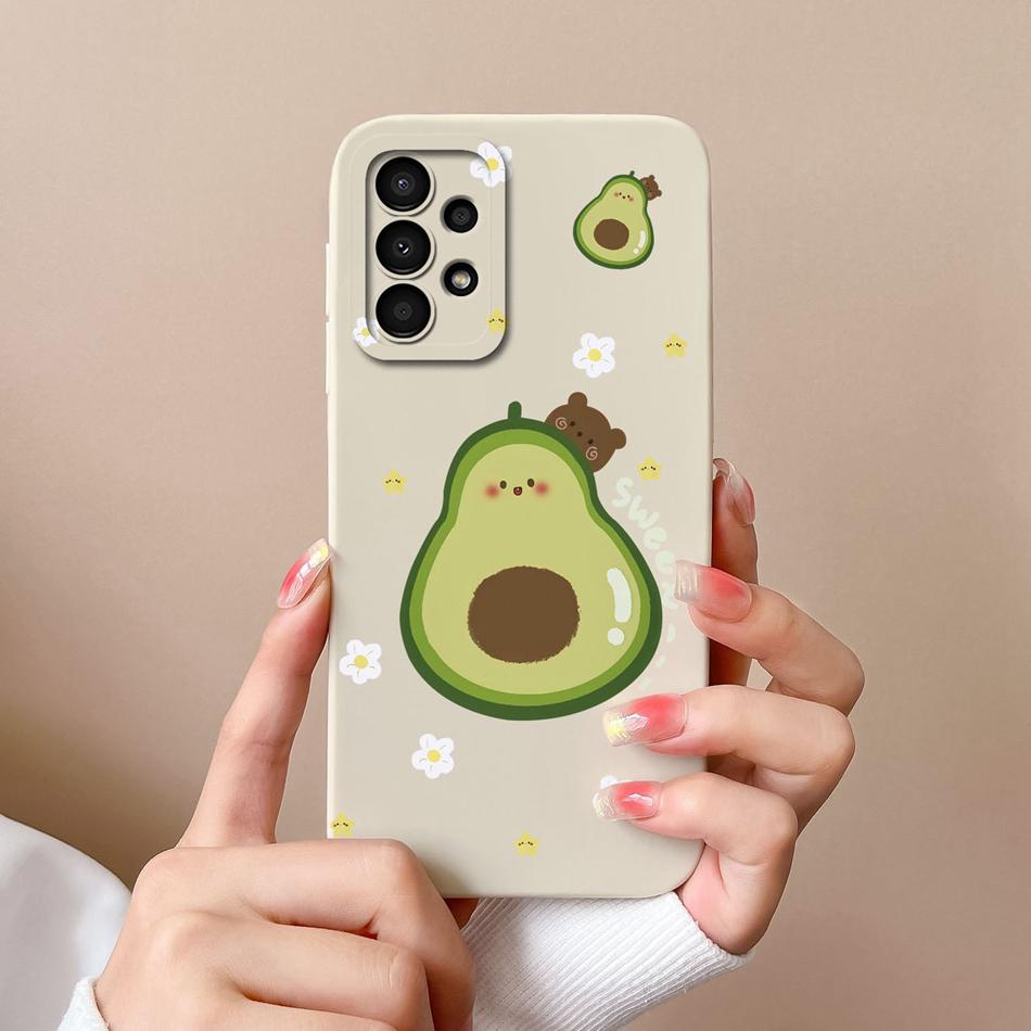 Case For Samsung Galaxy A13 A 13 4G 5G New Design Soft Liquid Silicone Full Coverage Back Cover Anti Slip Shockproof Bumper Capa