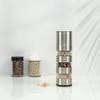 RuHan Stainless Steel Manual Pepper and Spice Grinder Set