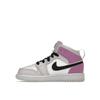Детские кроссовки Air Jordan 1 Mid PS Barely Grape Purple Black White DQ8424-501
