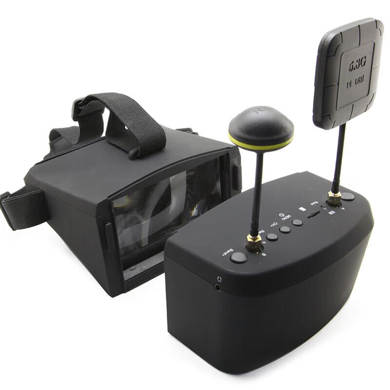 DMKR LS800D Detachable 5.8G FPV Goggles with DVR