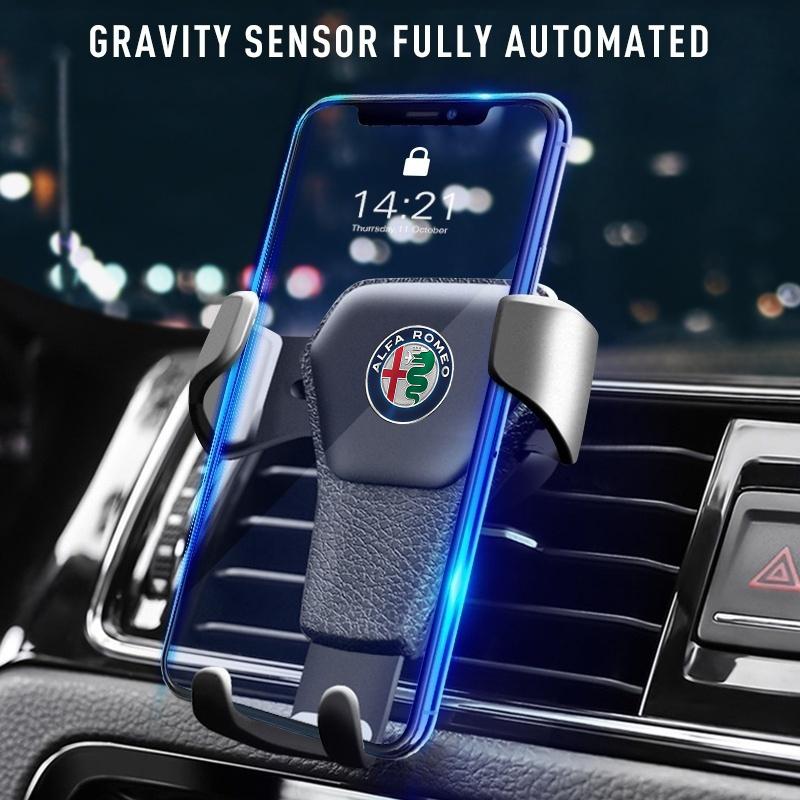 Car Vent Phone Holder Auto Interior Phone Fixed Bracket For Alfa Romeo Giulietta 159 Mito Giulia Stelvio 147 156 Tonale BreraIW8
