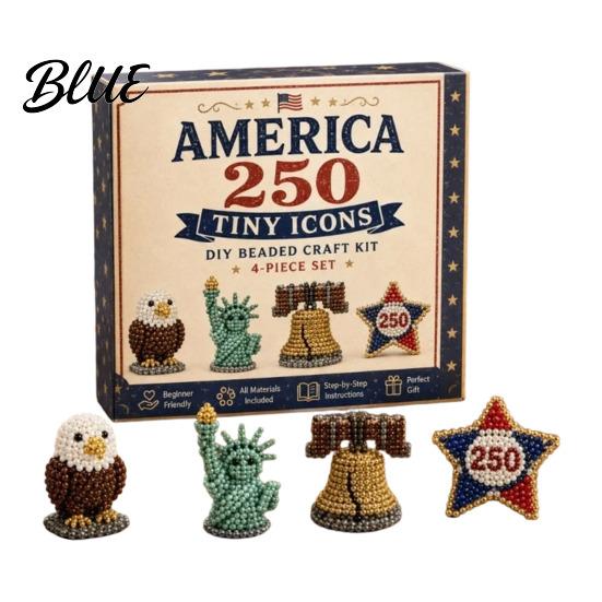 Handmade Bead Craft Kit 3D Beaded Animal Kit DIY Beading Embroidery for Beginners Easy Art Highland Cow/Butterfly/Owl Adults Teens Supplies