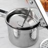 Машина для приготовления пюре из картофеля из нержавеющей стали, ручная соковыжималка, толкушка для картофеля, профессиональный кухонный инструмент