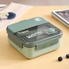 Портативная коробка для завтрака Bento с отсеками, герметичный микроволновый безопасный контейнер для обеда с многоразовым