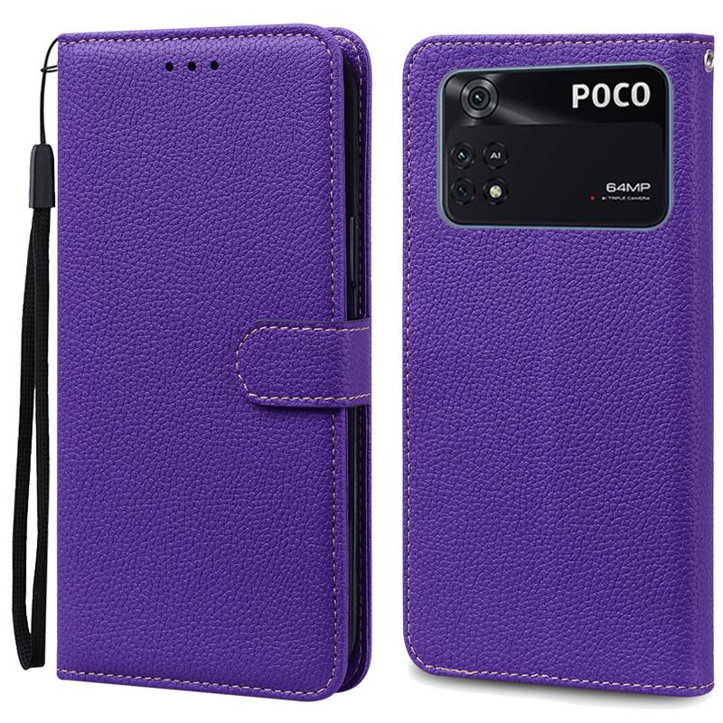 Чехол POCOM4 Poco M4 для POCO M4 Pro 4G, кожаный флип-чехол-кошелек для Xiaomi Mi POCO M4 Pro 5G, чехол для телефона Fundas Coque, мягкий TPU