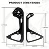 Для заднего переключателя SRAM Rival/Force/Red AXS, Пластина рамки, Подходит для кассеты 36T и переключателей XPLR, С титановыми винтами и инструментом AXS