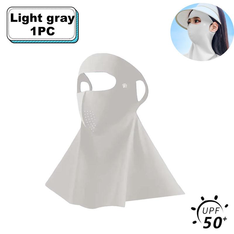 UPF50+ Солнцезащитная маска Модный 3D Ice Silk Anti-UV шарф для шеи Sunscree Пылезащитная солнцезащитная маска для лица на открытом воздухе