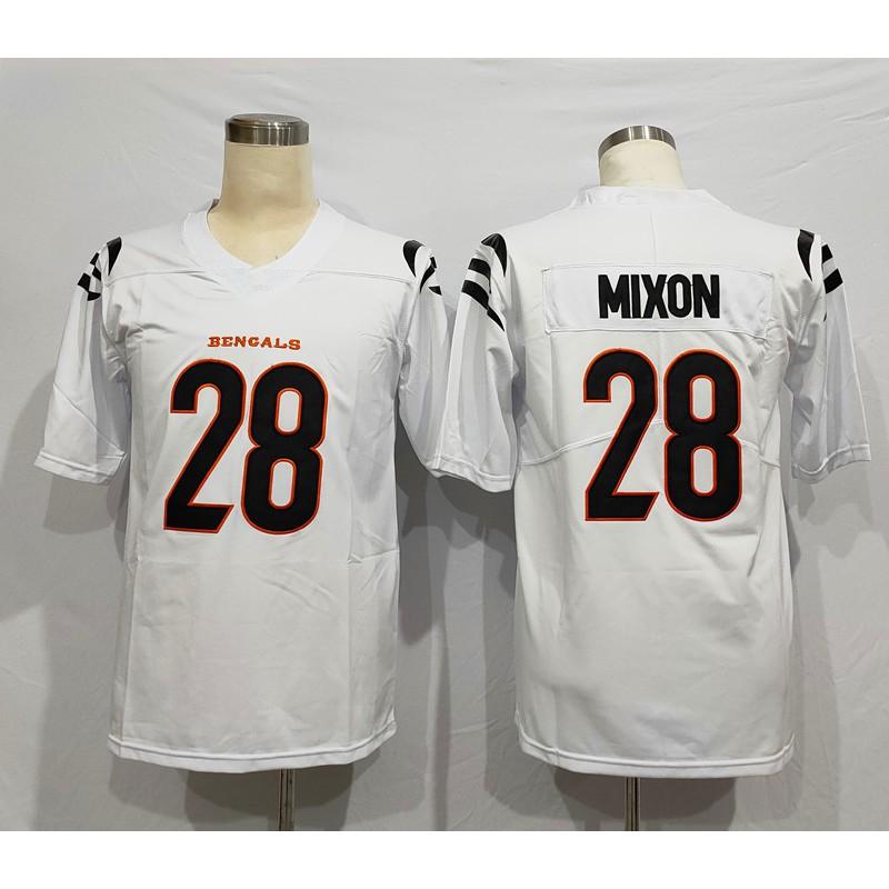 Mens NFL Jacksonville Jaguars Football Jersey Custom Number 9 Burrow 1 Chase 14 18 28 Premium Cotton Sportswear