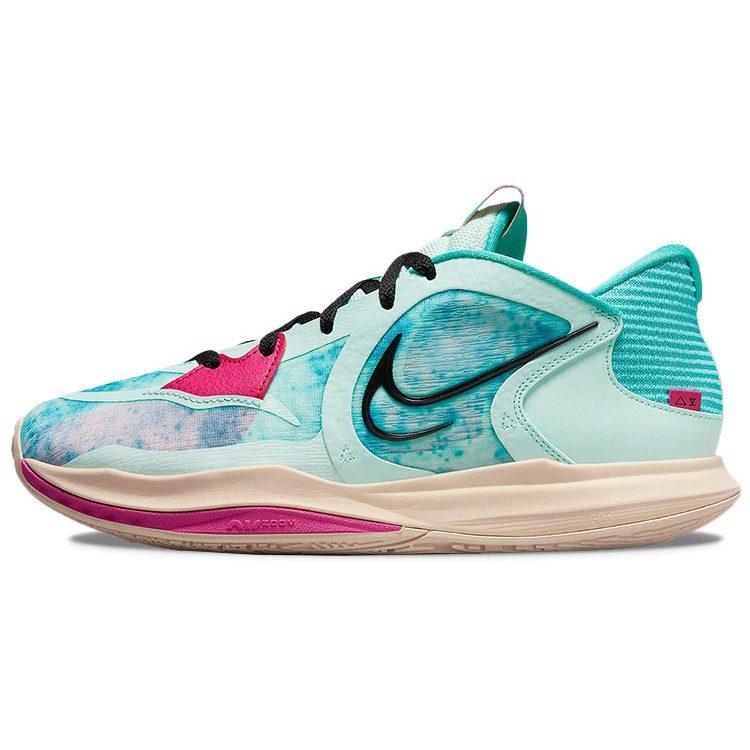 Nike Kyrie Low 5 Community EP '11 11' Ирвинг 5 Тай-дай Низкие Полноприводные Баскетбольные Кроссовки Мужские Синий Азиатская Версия DV2530-900