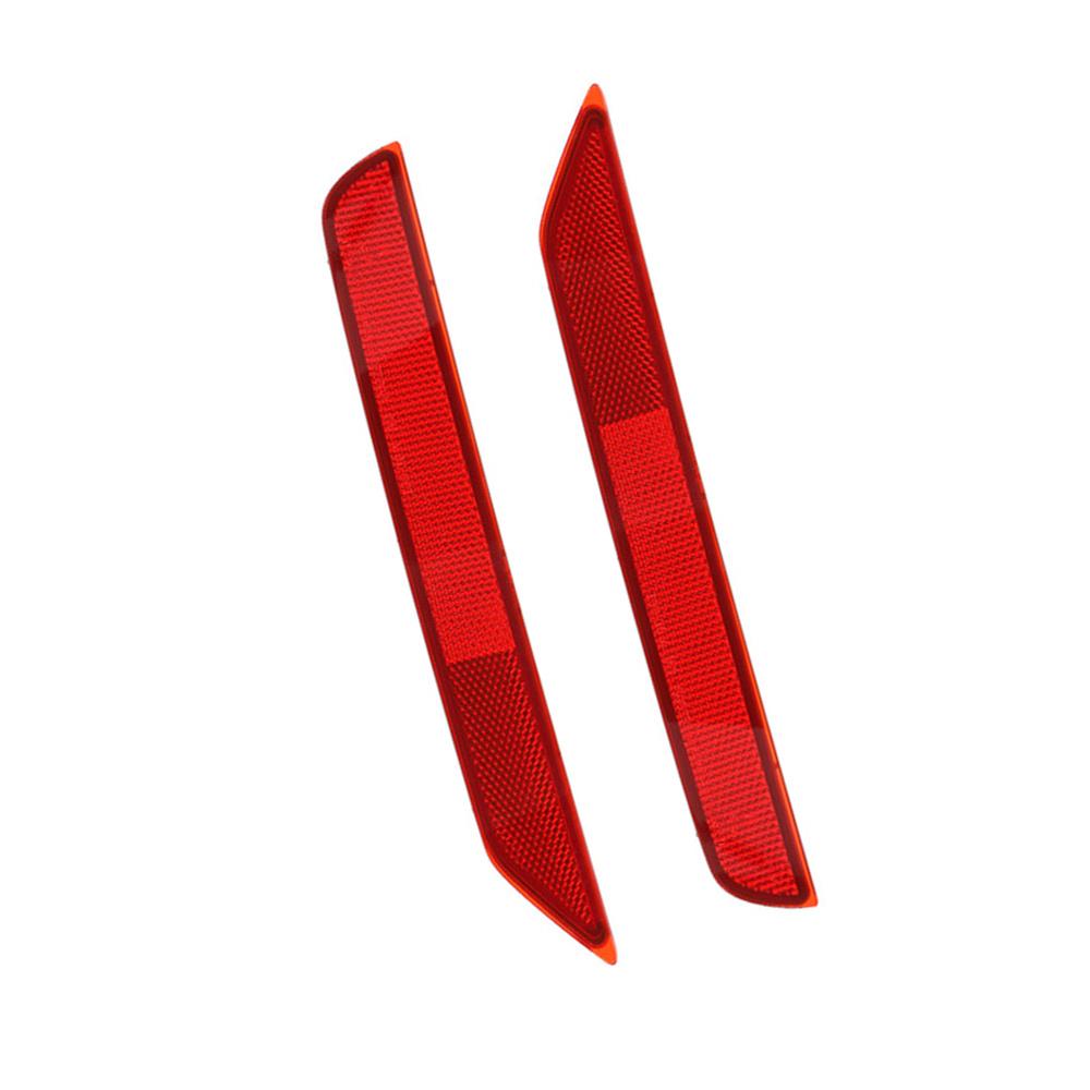 2xКрасные светодиодные катафоты заднего бампера стоп-сигналы для Subaru Forester 2009-2018