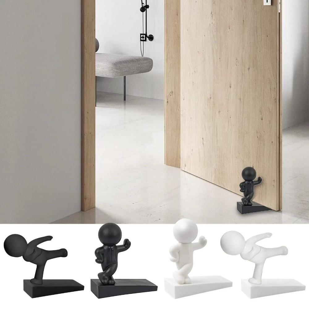 Милый мультяшный декоративный дверной стопор без сверления, фигурка, дверной стопор, противоударный, нескользящий дверной бампер для дома и спальни