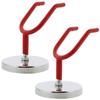 Rubonarie Magnetic Spray Gun Holder, Set of 2 (Red)