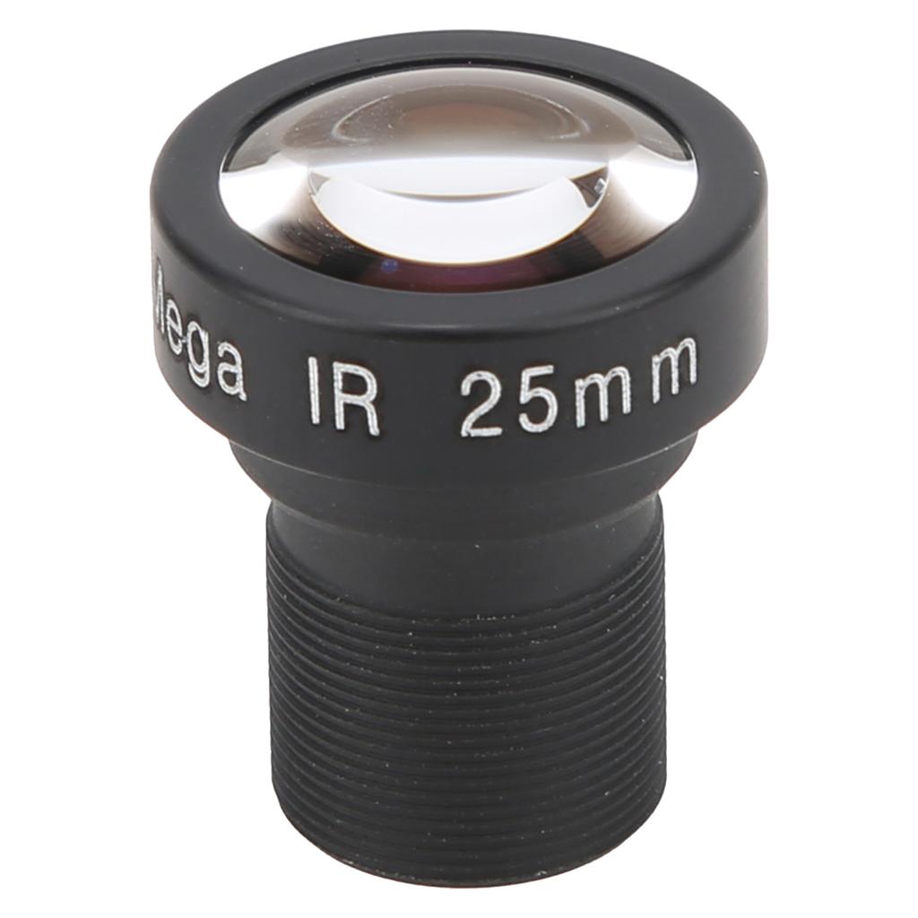 Single Board Computer IP Camera Lens 5MP 25mm Optical Focal Length M12xP0.5 Interface F1.7 Luminous