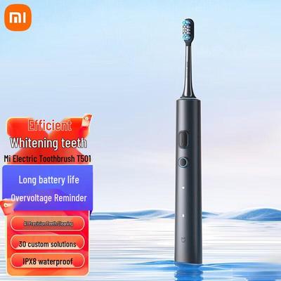 Умная звуковая электрическая зубная щетка Xiaomi AI, китайская вилка (адаптер в комплекте)