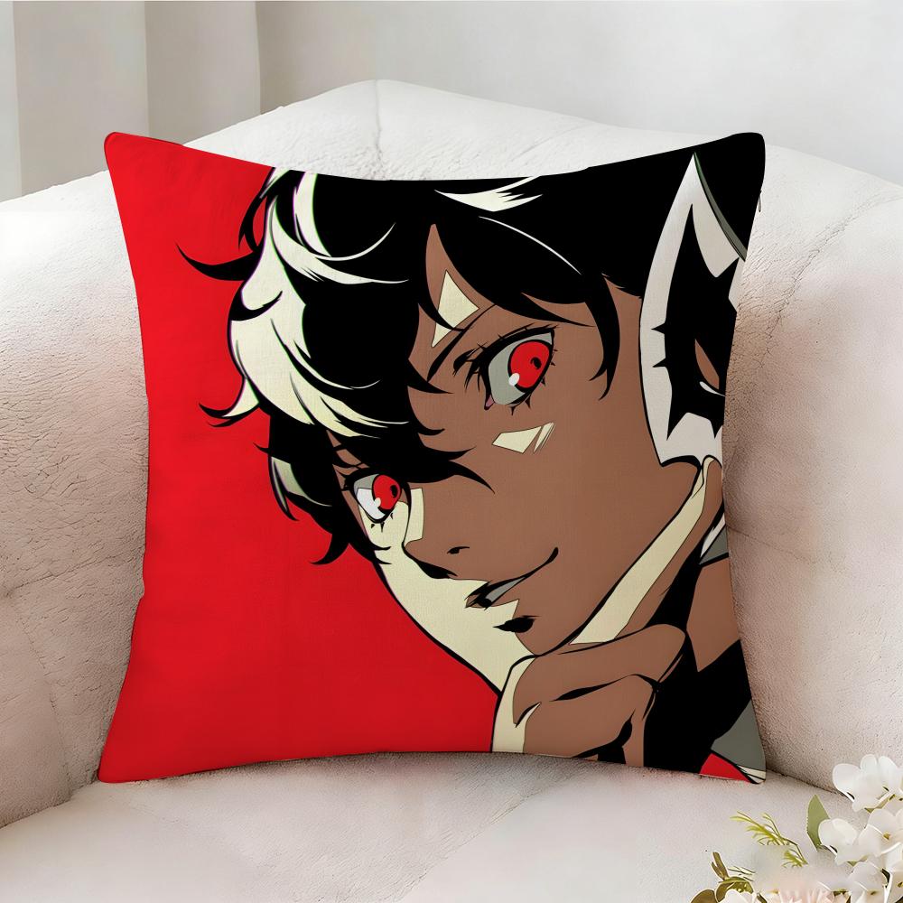 PPersonaS ANIME Pillow Case Pillowcase Doublesided Printed Sofa Cushion Bedroom Headboard Pillow