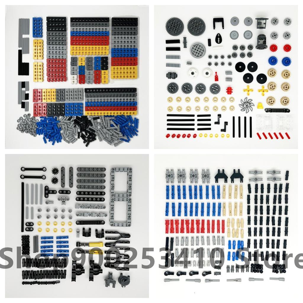 Высокотехнологичные технические детали Штифт Балка Подъемный рычаг Ось Соединитель Панель Шестерня Автомобиль Мотоцикл Строительные блоки Кирпичики Технологический набор Игрушки