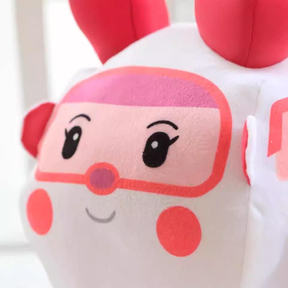 Ambulance Doll Police Car Car Plush Toy Car Model Pillow Rag Doll Baby Birthday Gift