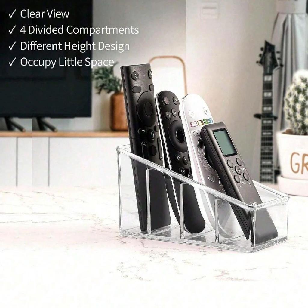 3/4 сетки держатель для хранения косметических кистей пульт дистанционного управления ящик для хранения настольный органайзер для офисных ручек для макияжа прозрачный настольный ящик