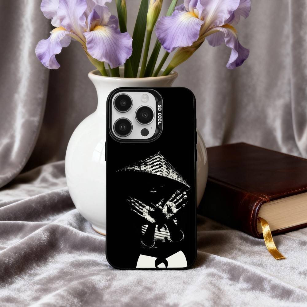Wu-Tang Wu T-Tang C-Clan Ультра Чехол для телефона Для iPhone17,16,15,14,13,12,11 Plus,Pro Max Черный Конфетный серебристый чехол для телефона