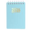 2026 Day Planner A7 Pocket Size Coil Notebook for Law Nursing Sketching Office Task Organizer for Work Study Planning