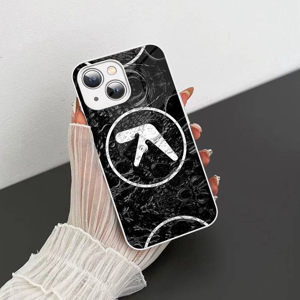 DJ A-Aphex T-Twin Закаленное Стекло Для Iphone 14 13 12 11 Pro Mini XS MAX 14Plus X XS XR Чехол