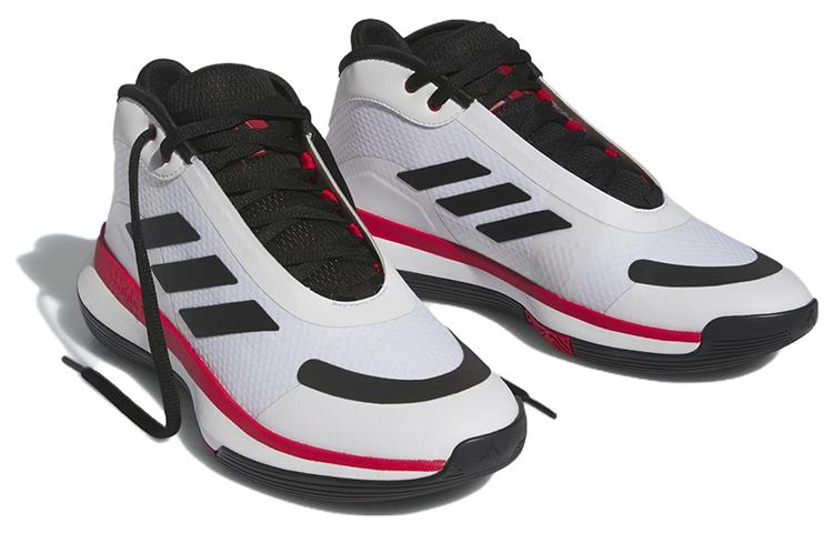 Кроссовки Adidas Legends 'White Black Scarlet' IE9277