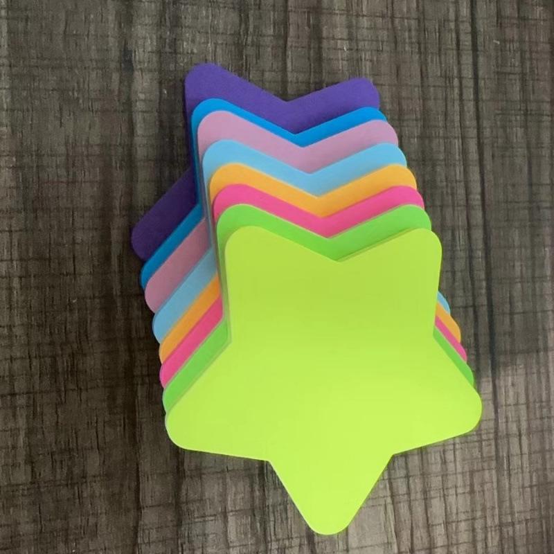 Fluorescent Colored Sticky Notes 3x3 Inch Student Memo Strips, N-Times Stick, Hot Selling Notepad