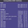 Engine Thermostat 52028898AE,203℉ For 2003-2018 Ram 1500 2500 3500 5.7L & Dodge Challenger Charger Durango Magnum 5.7L,6.1L,6.2L,6.4L & Jeep