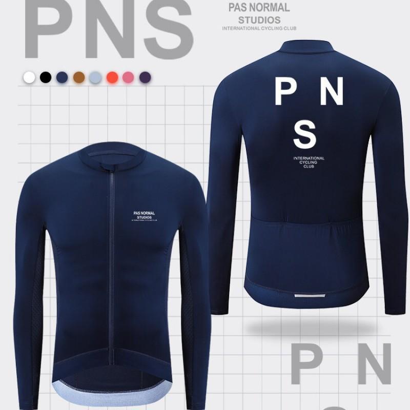 Unisex Long Sleeve Cycling Jersey Breathable UV Protection Mountain Bike Shirt Fall Winter