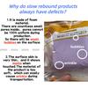 Stress Relief Squishy Toast Squeeze Toys Slowing Rising Sticky Toast Sensory Fidget Toys For Adults Squishy Sensory Toys
