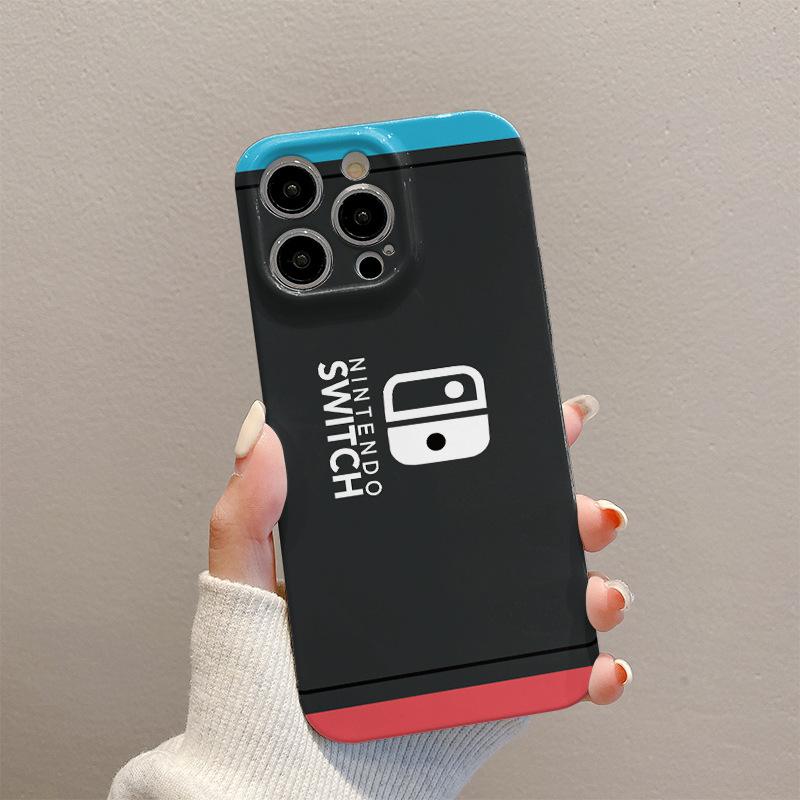 Чехол для телефона в виде портативной игровой консоли Switch для iPhone 15 для Apple 14 Promax Креативный защитный чехол для телефона