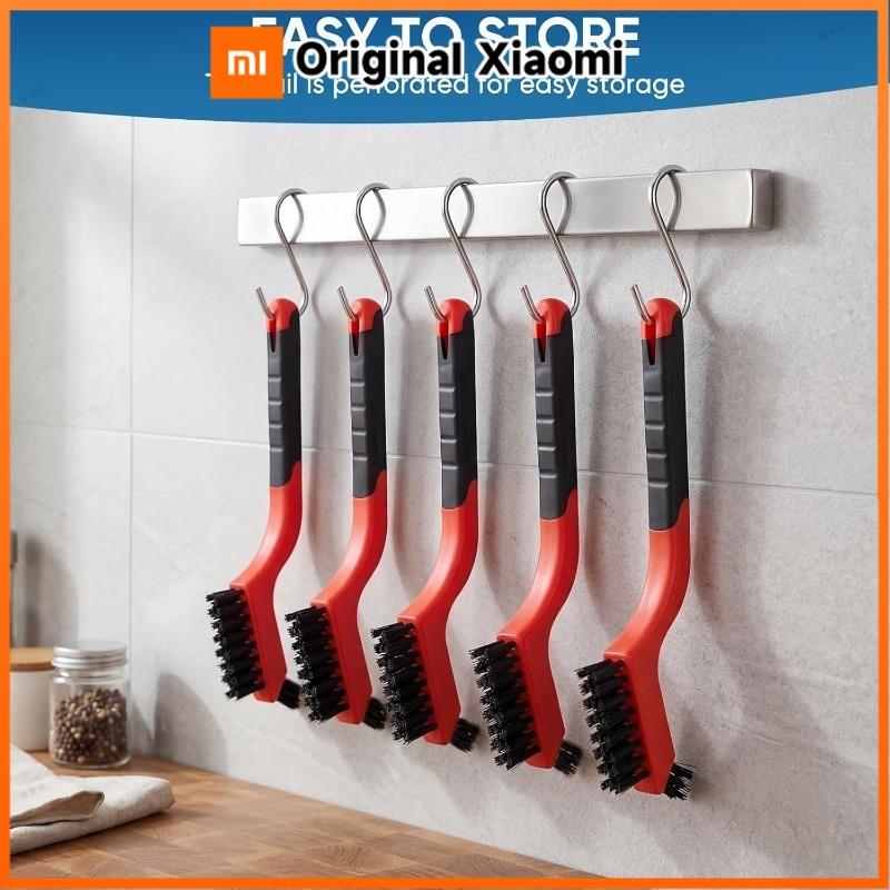 Xiaomi 7 Inches Nylon Bristles Double Wire Brush Polishing Rust Remover Metal Wire Burring Kitchen Cleaning Tool Kitchen Cleaning Brush