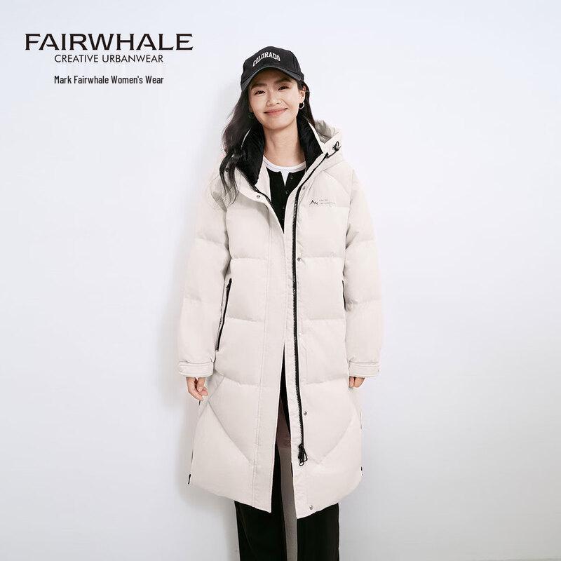 Женский длинный пуховик с капюшоном Mark Fairwhale