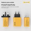 Многопортовое быстрое зарядное устройство 120 Вт: Два USB и два Type-C, совместимость с США и ЕС