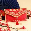 Tassels Brocade Red Envelope Spring Festival New Year Money Bag Money Red Pocket  Chinese Wedding