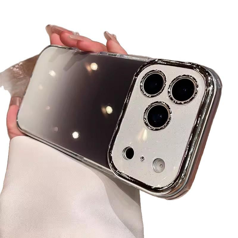 Совместимый с Apple iPhone 17 Pro Max Защитный чехол-градиент с блестками iPhone 16 Большое окно 15 Гелевый чехол